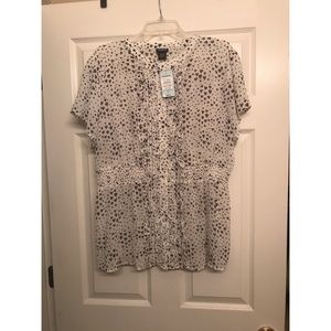 Torrid blouse (hearts)
